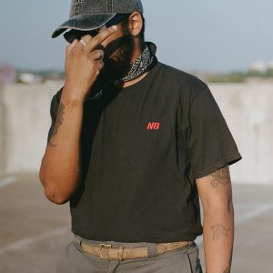 Embroidered Red Staple Logo