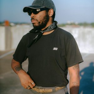 Embroidered White Staple Logo