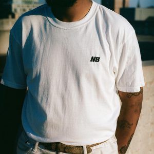 Embroidered Black Staple Logo