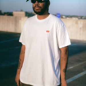 Embroidered Red Staple Logo